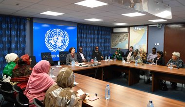 UN’s top political official visits Somalia, discusses priority issues with Government and civil society