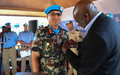 UNSOM recognises officers for distinguished service