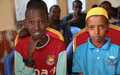 Somali children attend celebrations to mark the Day of the African Child