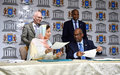 Somalia and UN sign accord to strengthen efforts to preserve culture and improve education