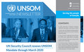 UNSOM Quarterly Newsletter